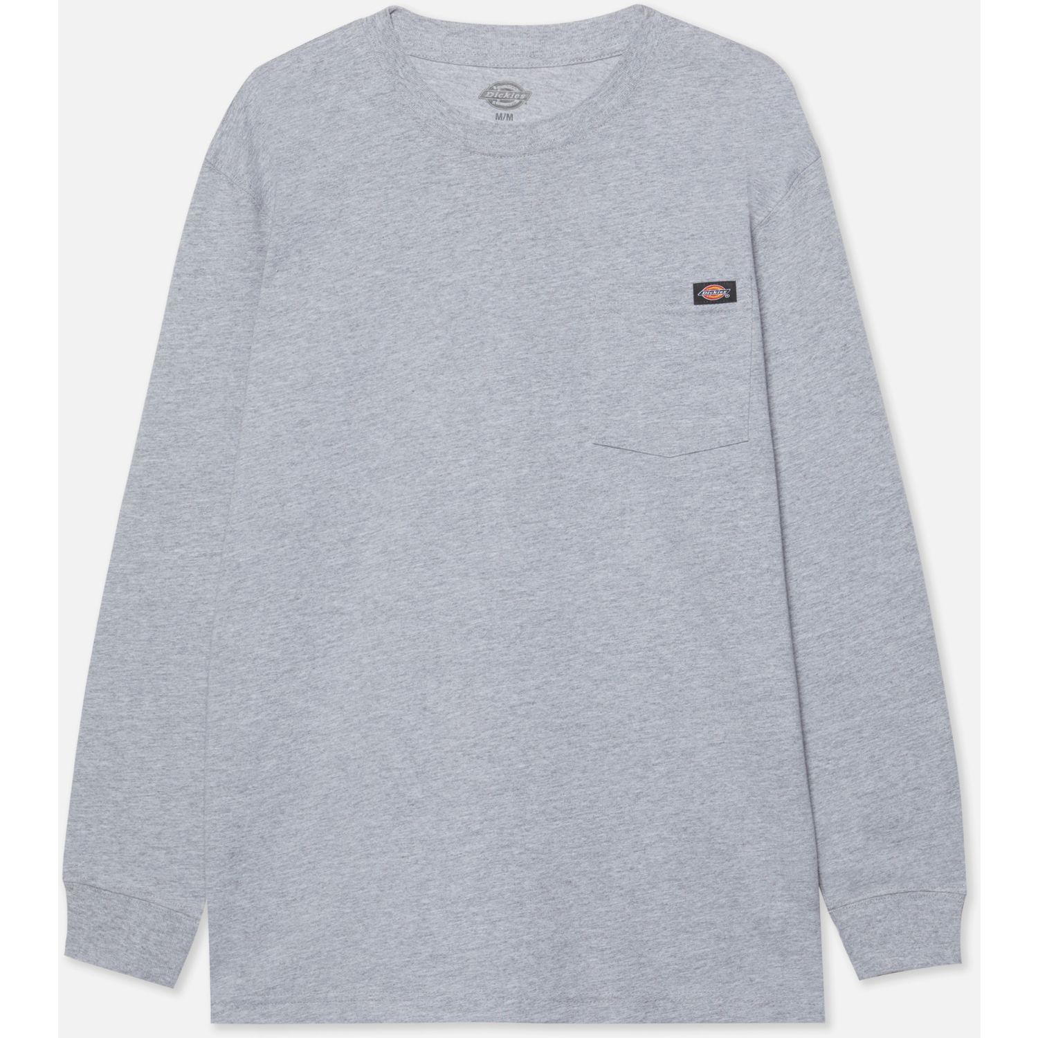 Dickies Pocket Long Sleeve Tee Shirt Charcoal Medium 38" Chest (905VU)