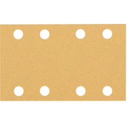 Bosch Expert C470 80 Grit 8-Hole Punched Multi-Material Sanding Sheets 133mm x 80mm 10 Pack