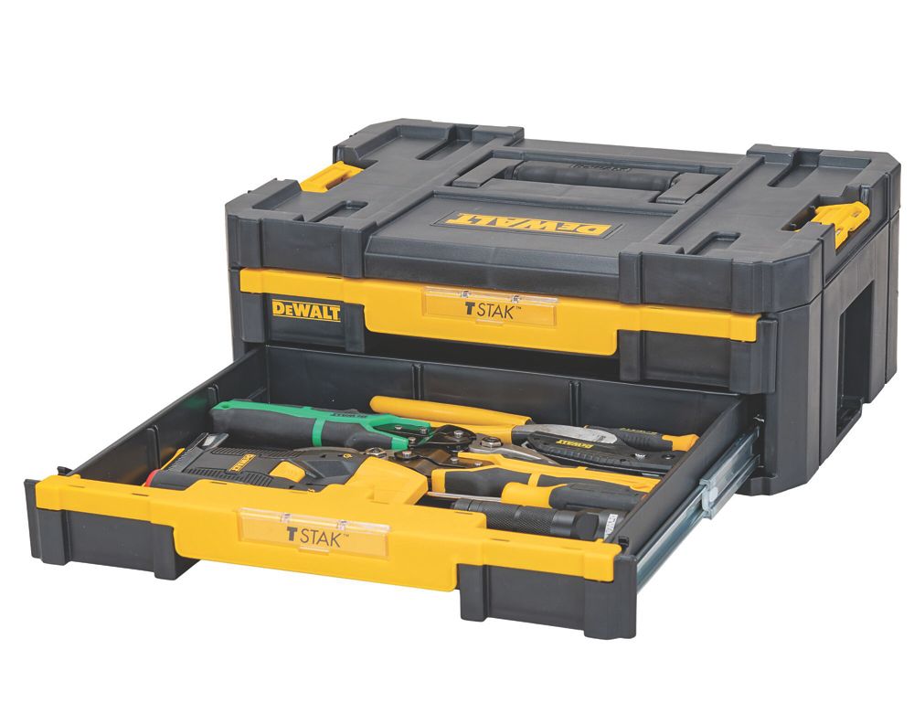 Screwfix dewalt tool deals box