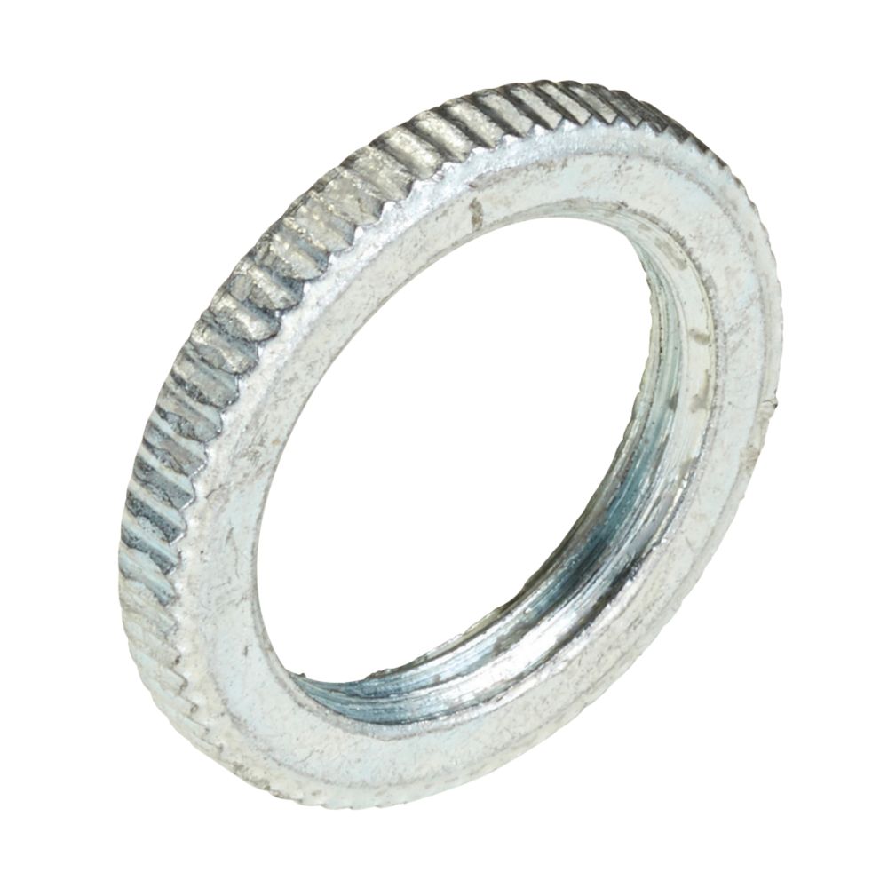 Deta Bright Zinc-Plated Milled-Edge Lockrings 20mm