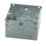 Appleby  1-Gang Galvanised Steel  Back Box 47mm