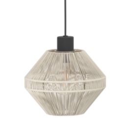 Eglo Midsumer 3-Light Pendant Black/Cream