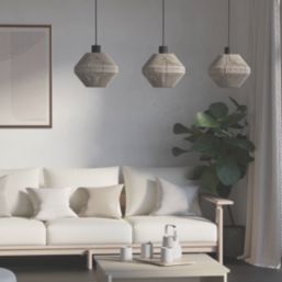 Eglo Midsumer 3-Light Pendant Black/Cream