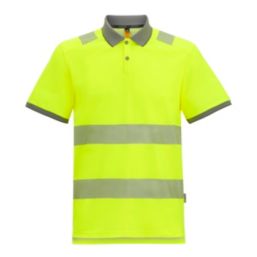 Regatta Pro Comfort Hi-Vis Polo Yellow Small 39" Chest