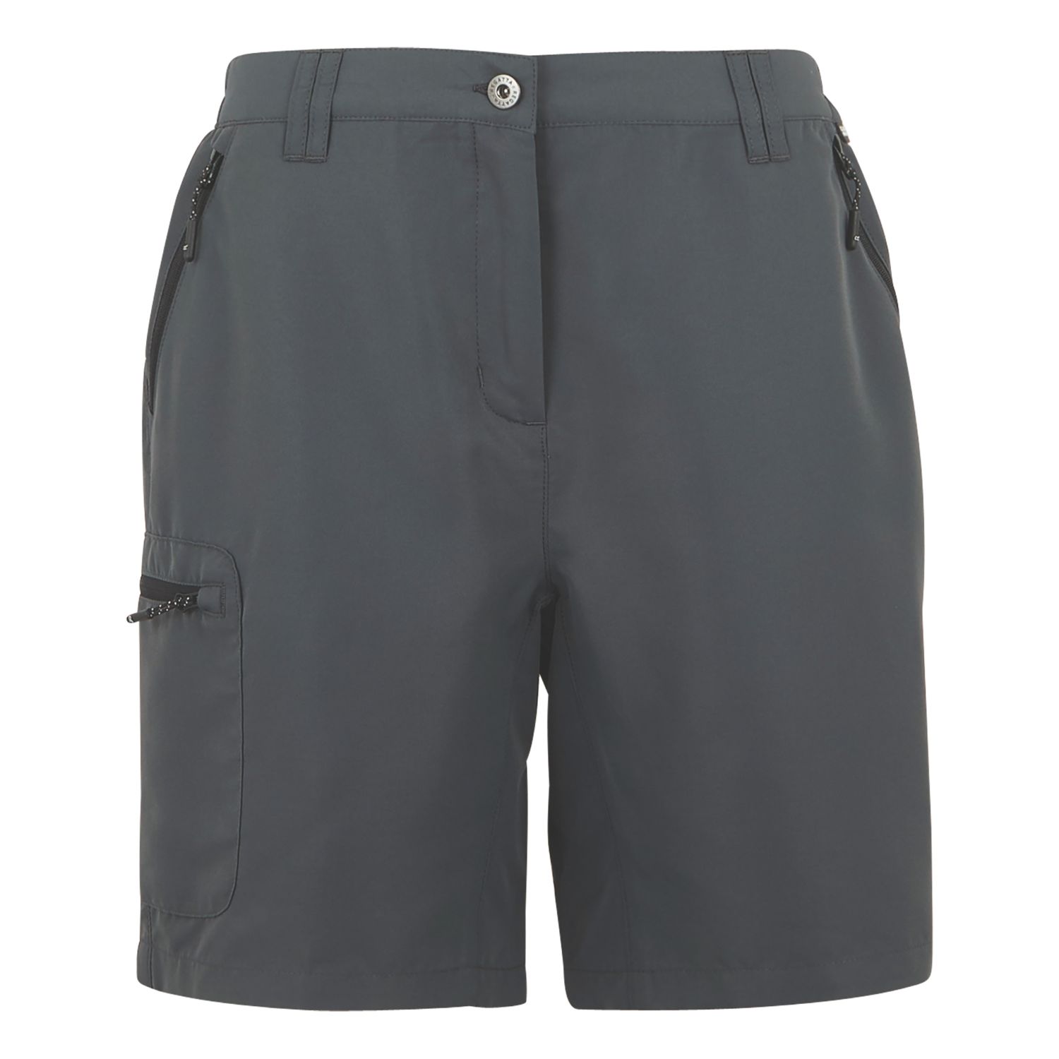 Regatta Chaska III Womens Shorts Seal Grey Size 12 (906EM)