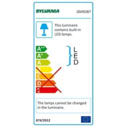 Sylvania Start Surface Indoor & Outdoor Dome LED Bulkhead White 12W 1000lm