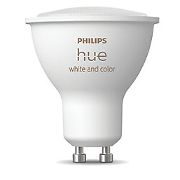 Philips Hue   GU10 RGB & White LED Smart Light Bulb 4.3W 350lm 6 Pack