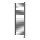 Refurb Flomasta 1200mm x 500mm 1023BTU Anthracite Flat Electric Towel Radiator