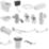 Armitage Shanks Doc M Contour 21+ LH Pack White 10 Piece Set