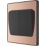British General Evolve 20 A 16AX 2-Gang 2-Way Wide Rocker Light Switch  Copper with Black Inserts
