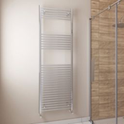 Flomasta 1800mm x 600mm 1972BTU Chrome Flat  Towel Radiator