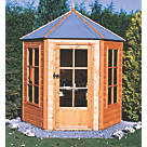 Shire Gazebo 7' x 6' (Nominal) Hexagonal Timber Summerhouse