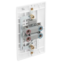 British General 801 Series 45A 1-Gang DP Cooker Switch White