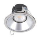 Collingwood H5 1000 Silver Reflector Tilt  Fire Rated LED Downlight Chrome 10W 950-1010lm