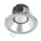 Collingwood H5 1000 Silver Reflector Tilt  Fire Rated LED Downlight Chrome 10W 950-1010lm