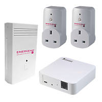 Energenie MiHome Energy Monitor Socket & Gateway Set