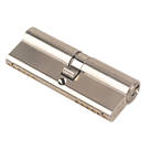 Yale 6-Pin Euro Cylinder Lock BS 40-45 (85mm) Satin Nickel