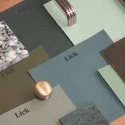 LickPro Best-Selling Greens Peel & Stick Paint Samples 6 Pack