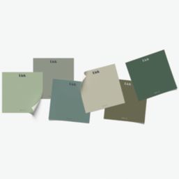 LickPro Best-Selling Greens Peel & Stick Paint Samples 6 Pack