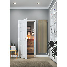 Terma Rolo-Room-E Wall-Mounted Oil-Filled Radiator Brown 1000W 480mm x 1800mm