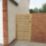 Forest Europa Plain Garden Gate 900mm x 1800mm Natural Timber