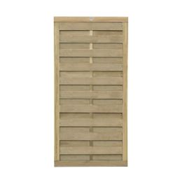 Forest Europa Plain Garden Gate 900mm x 1800mm Natural Timber