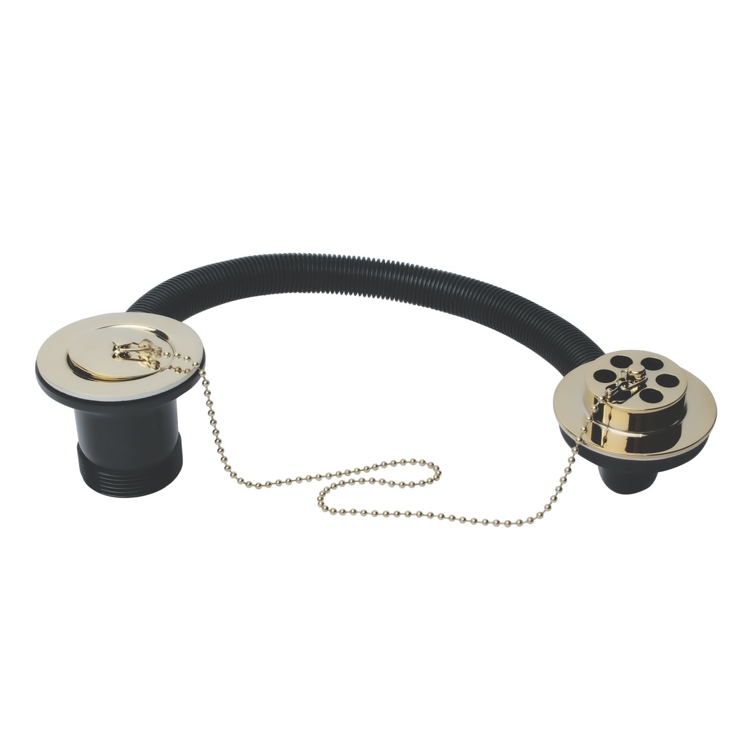 Flomasta Waste & Plug Gold 16" (907JN)