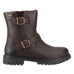 Cotswold Tetbury Size 5 Womens Brown Waterproof Zip Non Safety Work Boots