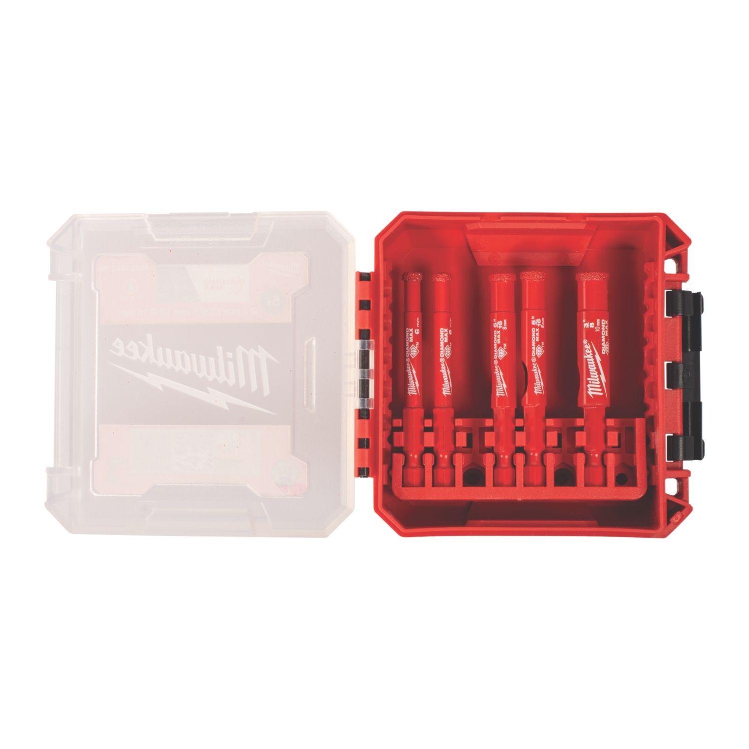 Milwaukee Straight Shank Metal Diamond Max Drill Bits 5 Piece Set (907LX)