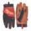 Milwaukee Hybrid Leather Gloves Black/Brown Large