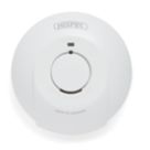 Hispec Fast Fix PE/FF10 Mains Interlinked Optical Smoke Alarm