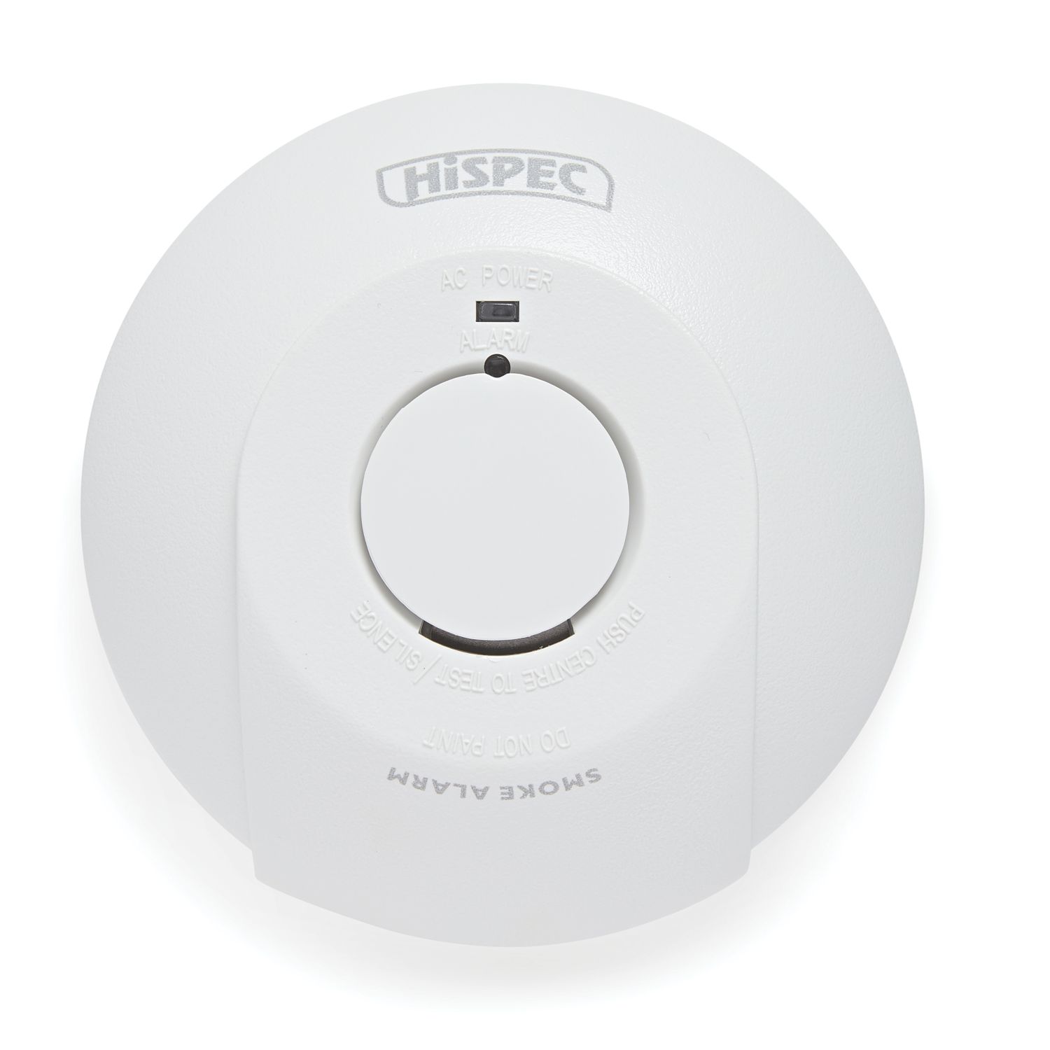 Hispec Fast Fix PE/FF10 Mains Interlinked Optical Smoke Alarm (907RG)