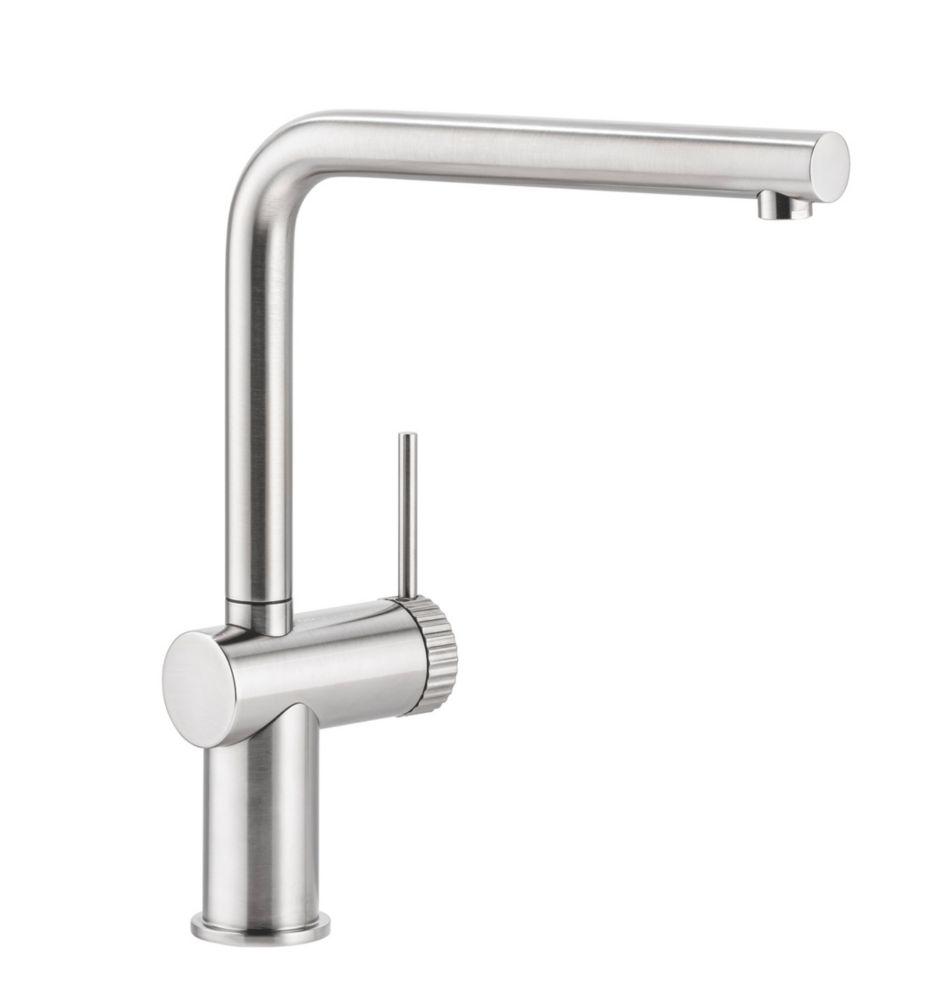 Abode Fraction Mono Mixer Kitchen Tap Brushed Nickel