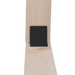 Magnodur Angle Brackets Black 30mm x 30mm x 30mm 10 Pack