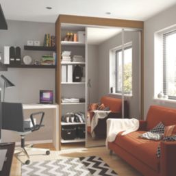 Spacepro Wardrobe End Panel Oak 2800mm x 620mm