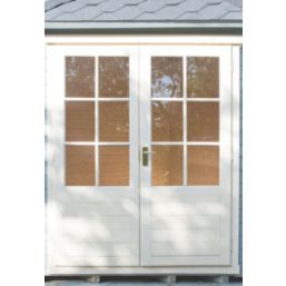 Shire Ringwood 12' x 12' (Nominal) Reverse Apex Timber Log Cabin