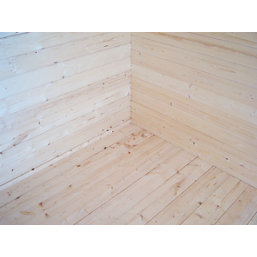 Shire Ringwood 12' x 12' (Nominal) Reverse Apex Timber Log Cabin