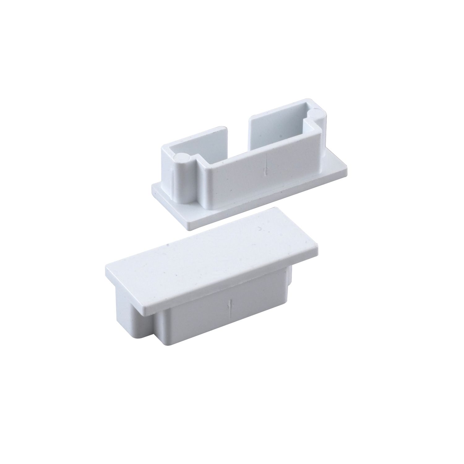 Tower Mini Trunking End Caps 38mm x 16mm 2 Pack (90897)