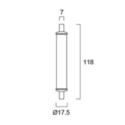 Sylvania ToLEdo Retro R7s Capsule LED Light Bulb 580llm 7.9W 220-240V