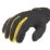 Stanley Pull-On Touchscreen Padded Performance Gloves Black / Yellow Large
