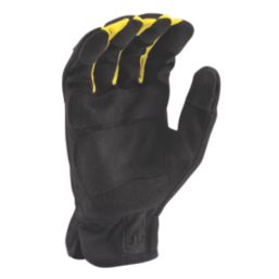 Stanley Pull-On Touchscreen Padded Performance Gloves Black / Yellow Large