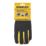 Stanley Pull-On Touchscreen Padded Performance Gloves Black / Yellow Large
