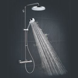 Mira Atom ERD Rear-Fed Exposed Chrome Thermostatic Mixer Shower