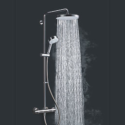 Mira Atom ERD Rear-Fed Exposed Chrome Thermostatic Mixer Shower