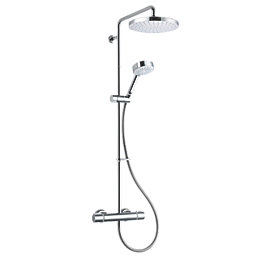 Mira Atom ERD Rear-Fed Exposed Chrome Thermostatic Mixer Shower