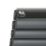 Ximax Fortuna Duplex 410mm x 1200mm 3034BTU Anthracite Horizontal Designer Radiator
