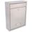 Burg-Wachter Trent Post Box Steel Metallic