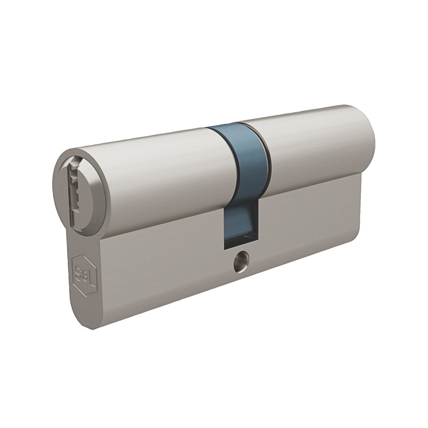 Smith & Locke 5-Pin Cylinder Lock 40-50 (90mm) Satin Nickel (908PY)