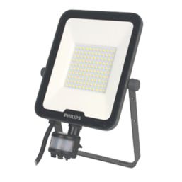 Philips Ledinaire Outdoor LED Floodlight With PIR & Photocell Sensor Grey 50W 6000lm