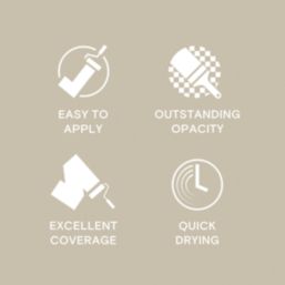 LickPro  2.5Ltr Greige 01 Vinyl Matt Emulsion  Paint